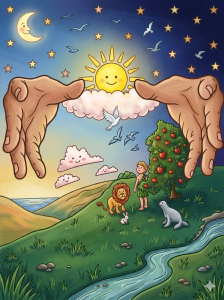 catecismo para niños preguntas 1 a 6